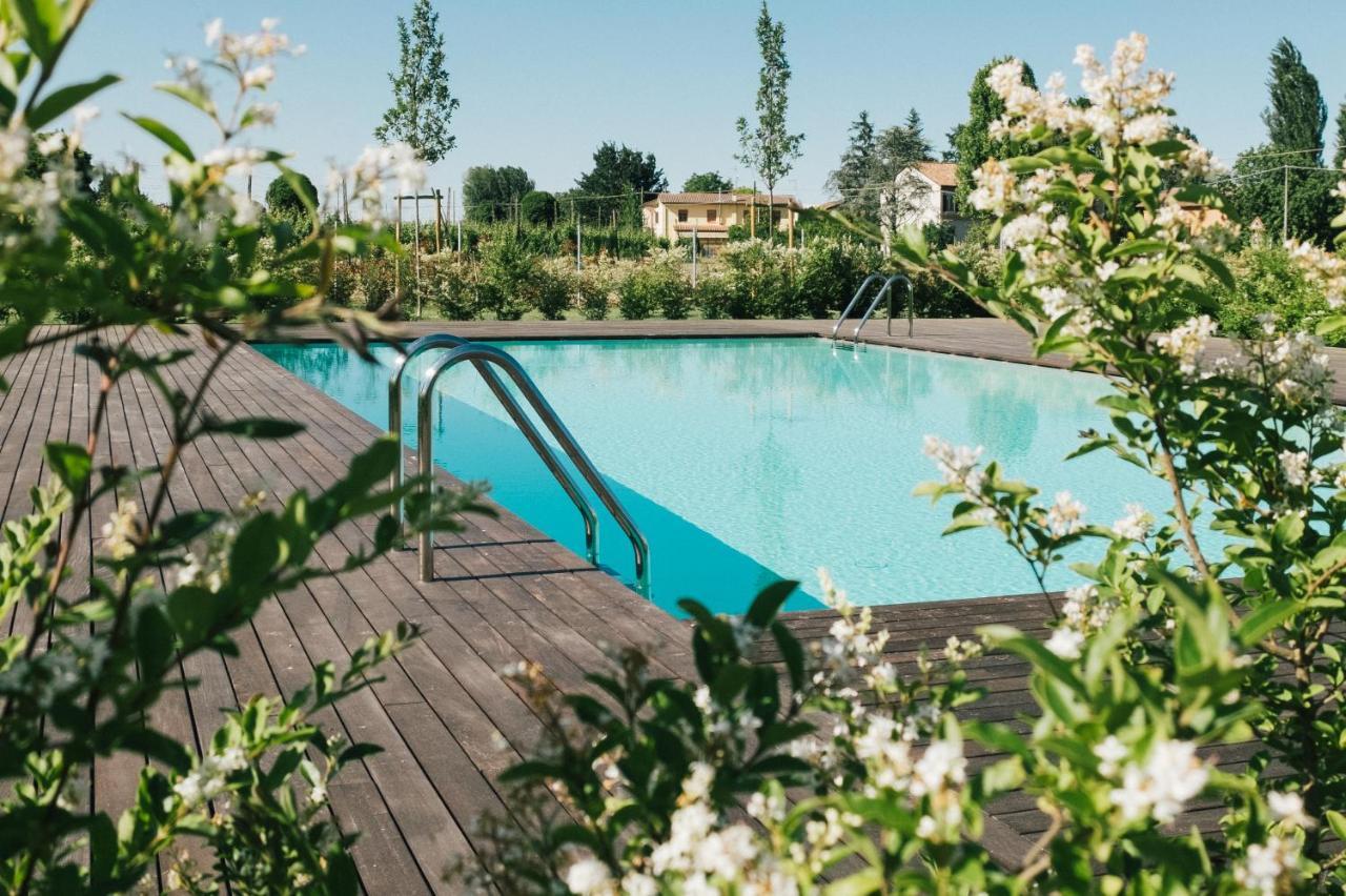 バニャカヴァッロ Agriturismo Palazzo Baldiniヴィラ エクステリア 写真