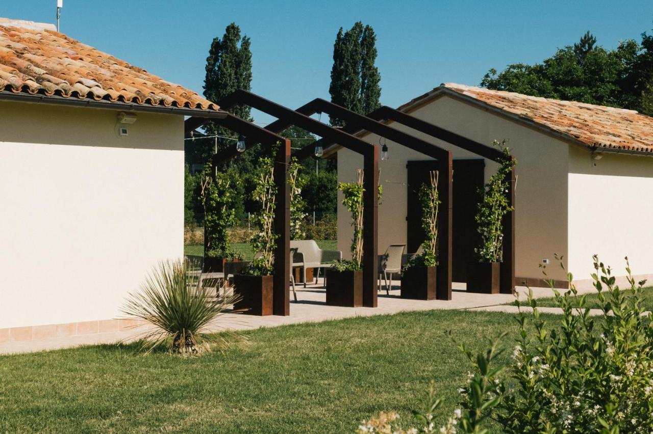 バニャカヴァッロ Agriturismo Palazzo Baldiniヴィラ エクステリア 写真